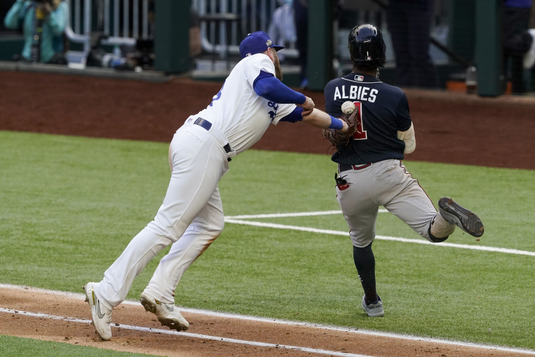 NLCS Braves Dodgers Baseball